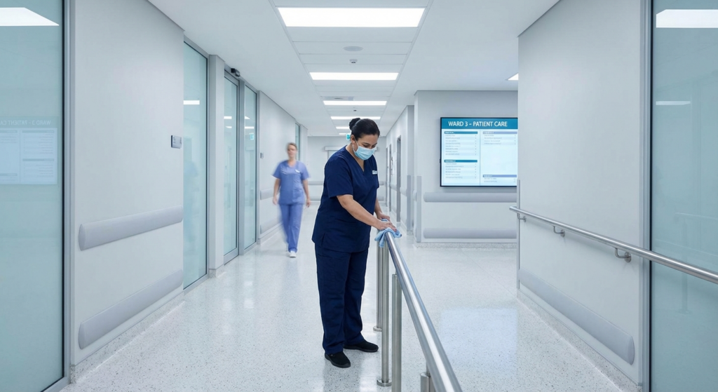 How Commercial Cleaning Supports Your CQC Inspection Preparation